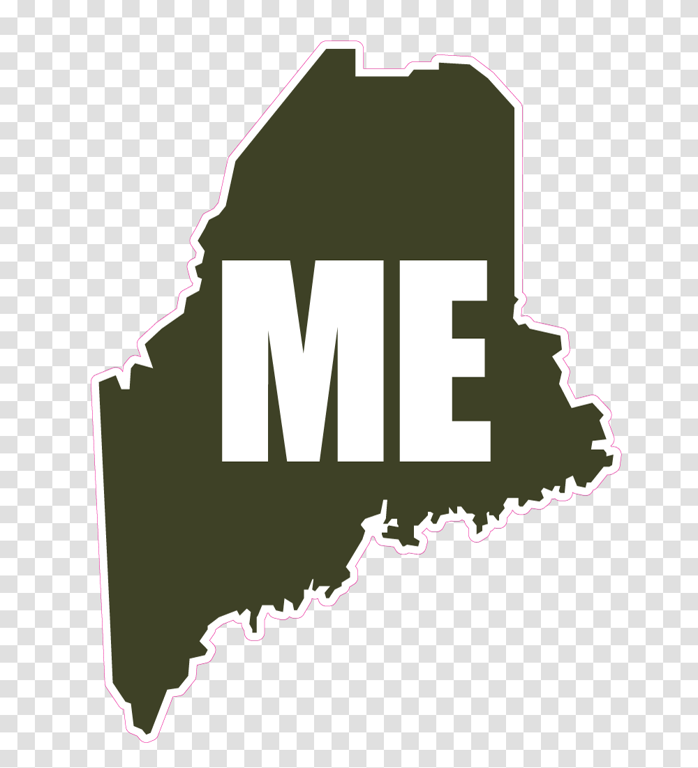 State Outlines Maine, Label, Outdoors, Nature Transparent Png