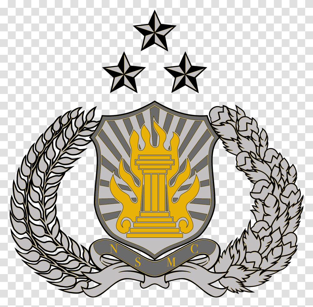 State Security Bureau Indonesian National Police, Emblem, Logo, Trademark Transparent Png