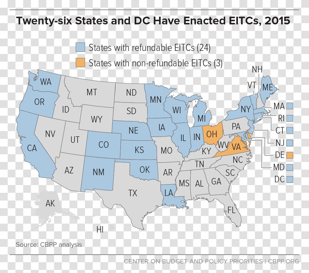 State Tax 5 State Eitc, Plot, Map, Diagram, Jigsaw Puzzle Transparent Png