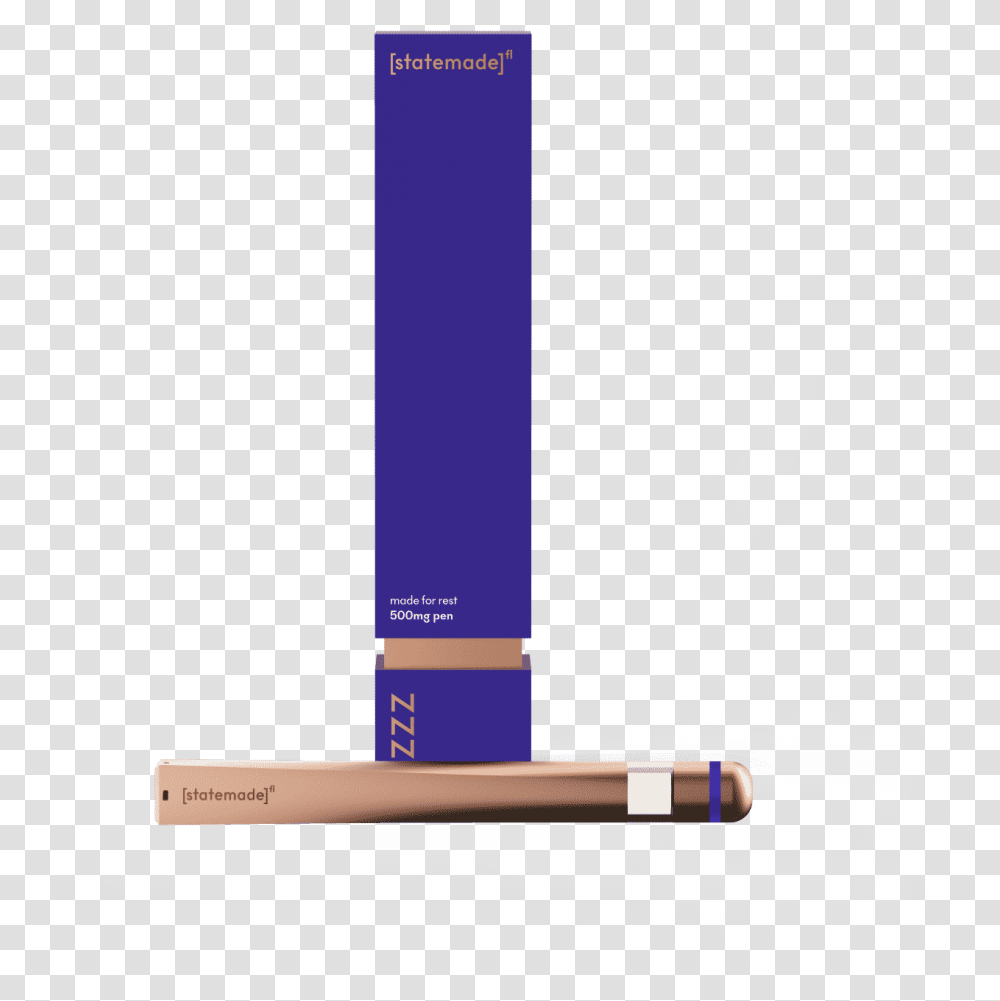 Statemade Zzz Disposable Vape Pen Indica Vertical, Text, Hammer, Tool, Label Transparent Png