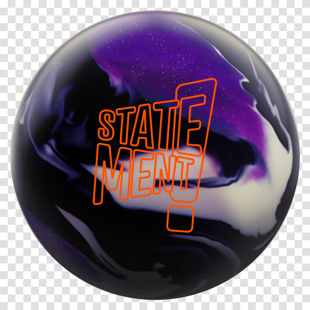 Statement Solid Bowling Ball, Helmet, Apparel, Sphere Transparent Png