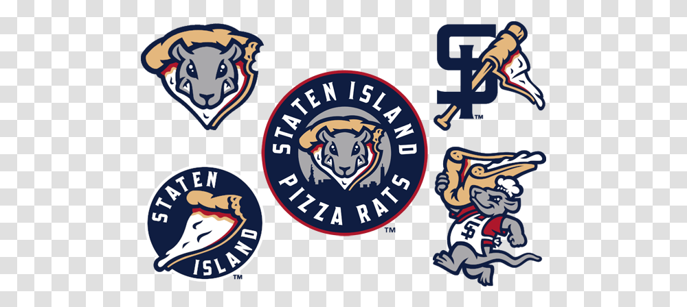 Staten Island Yankees To Play As Pizza Rats Finally Staten Island Pizza Rats, Label, Text, Logo, Symbol Transparent Png