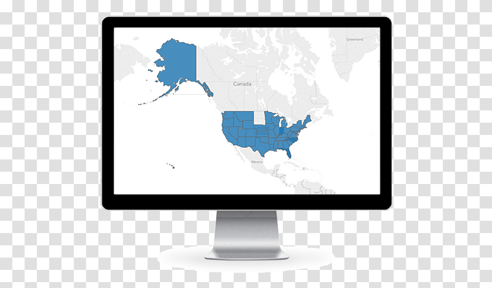 States Is The Coronavirus, Monitor, Screen, Electronics, Display Transparent Png
