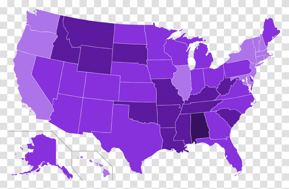 States That Allow Corporal Punishment, Map, Diagram, Plot, Atlas Transparent Png
