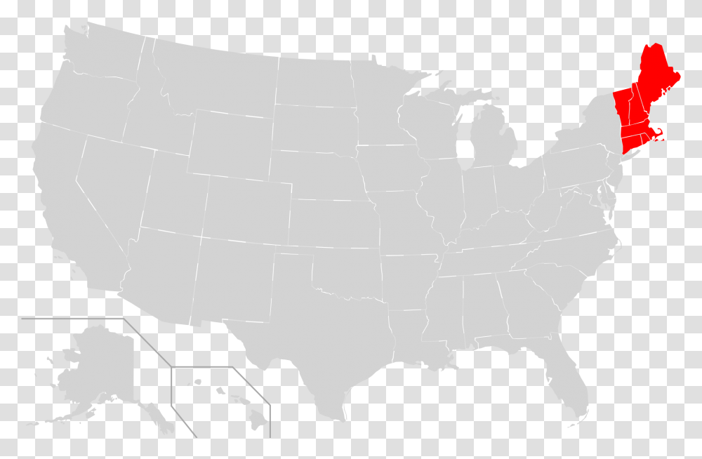 States Vector New England New England On American Map, Nature, Diagram, Outdoors, Atlas Transparent Png