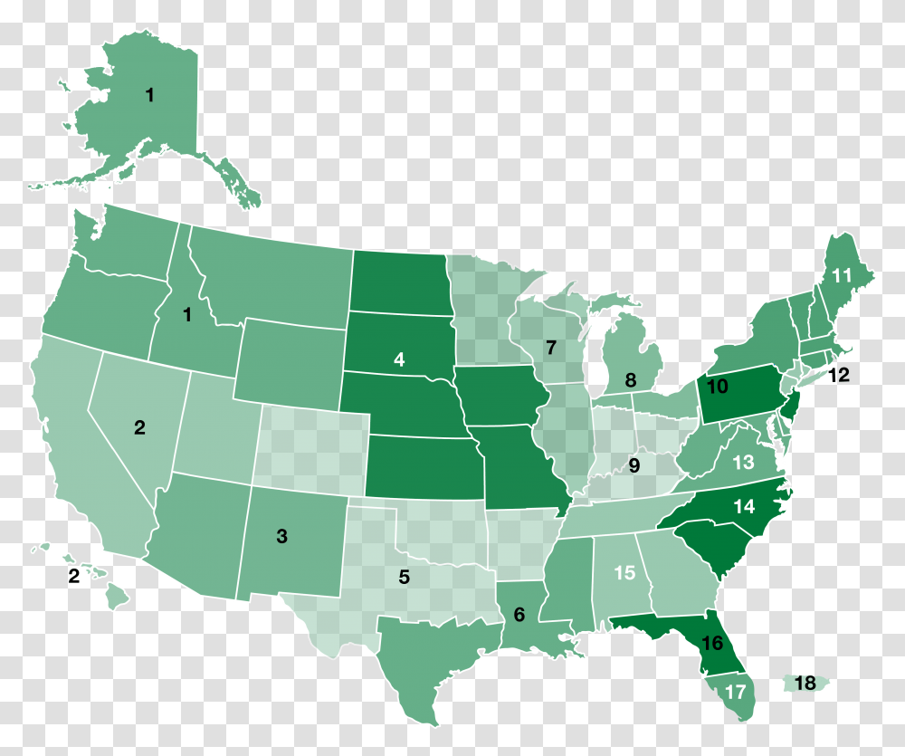 States With Revenge Porn Laws, Map, Diagram, Plot, Atlas Transparent Png