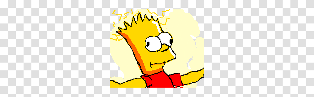 Static Electricity Bart Simpson Hair Drawing, Soccer Ball, Performer, Bird, Face Transparent Png