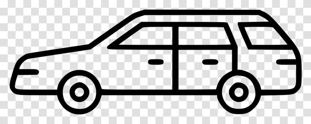 Station Wagon Station Wagon Line Icon, Label, Stencil, Furniture Transparent Png