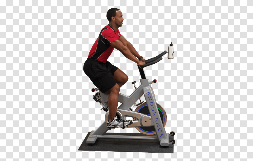 Stationary Bike, Person, Shorts, Bicycle Transparent Png