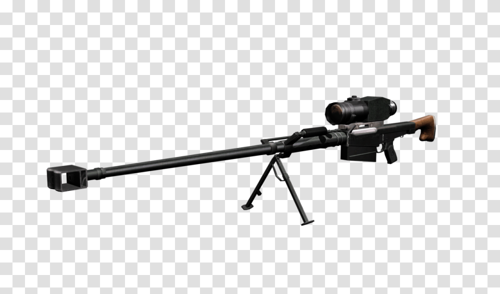 Stationary Sniper Image, Gun, Weapon, Weaponry, Rifle Transparent Png