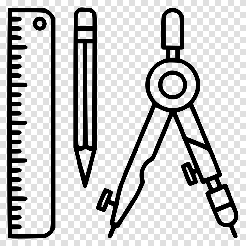 Stationery File Stationery Icon, Compass Math, Stencil Transparent Png
