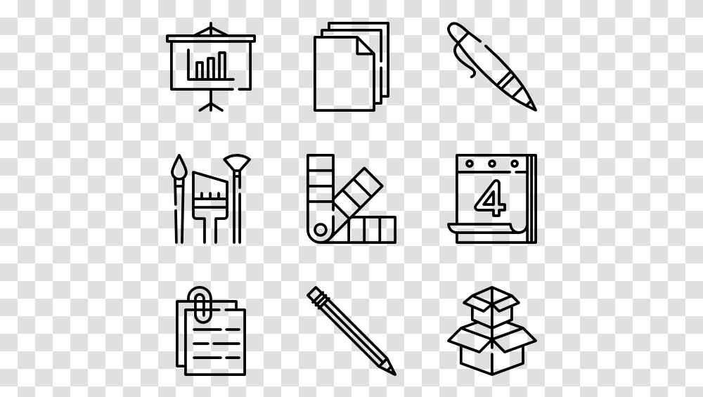 Stationery Icon Set, Gray, World Of Warcraft Transparent Png