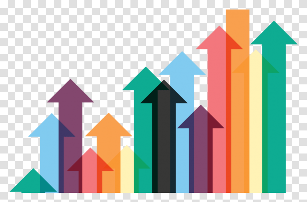 Statistics Clipart Progress Chart Business Growth, Cross Transparent Png
