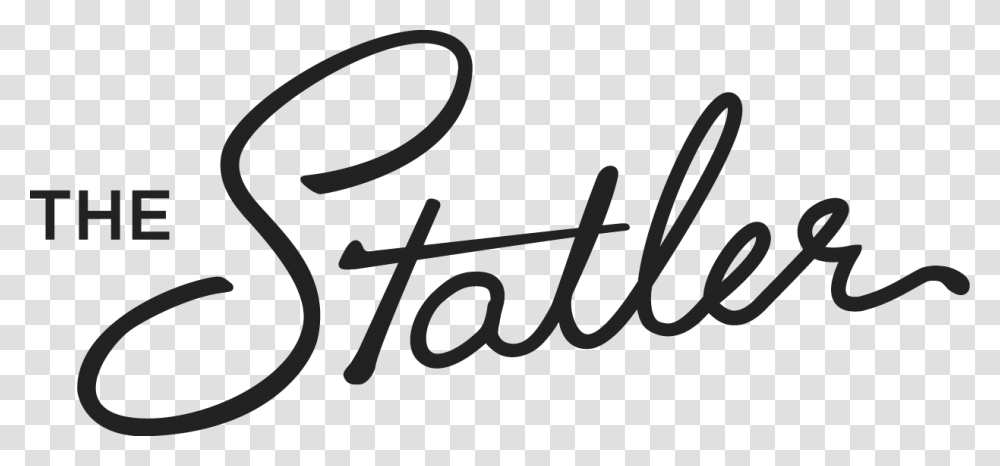 Statler Hotel Dallas Logo, Handwriting, Dynamite, Weapon Transparent Png