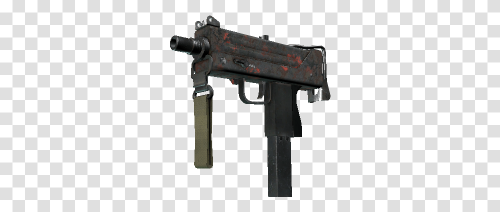 Stattrak Mac 10 Aloha Battlescarred Counterstrike Csgo Mac 10 Candy Apple, Gun, Weapon, Weaponry, Machine Gun Transparent Png