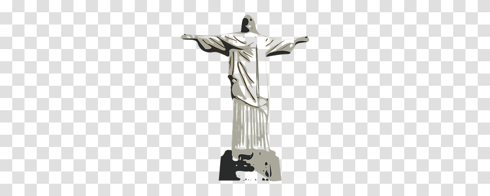 Statue Religion, Cross, Trophy Transparent Png