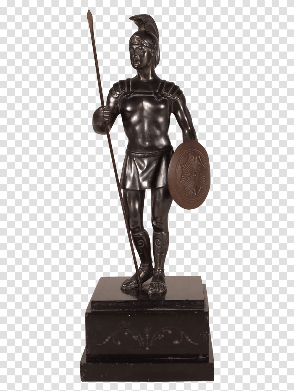 Statue, Bronze, Armor, Apparel Transparent Png