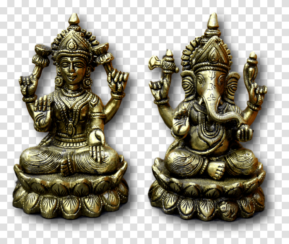 Statue, Bronze, Gold, Figurine, Buddha Transparent Png