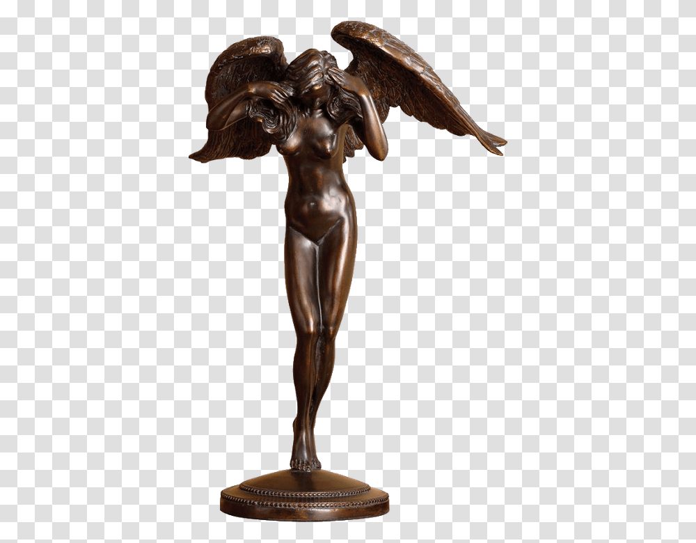 Statue, Bronze, Sculpture, Cross Transparent Png