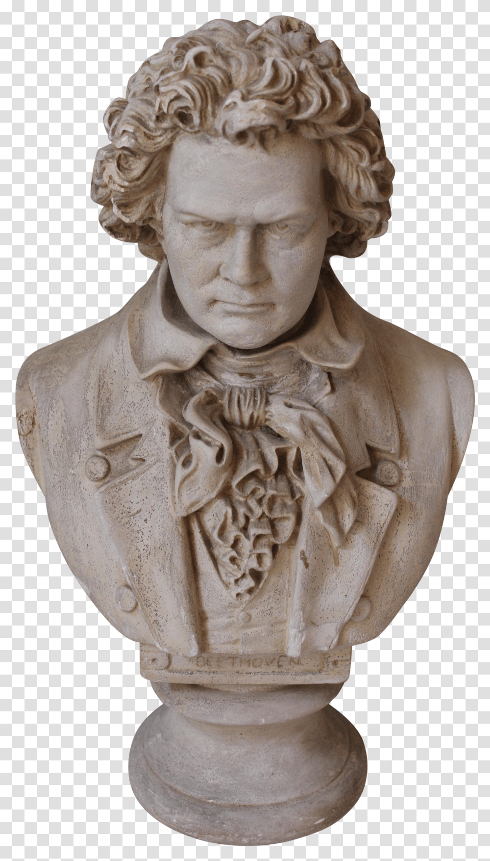 Statue Bust Beethoven Statue Bust Weight Transparent Png