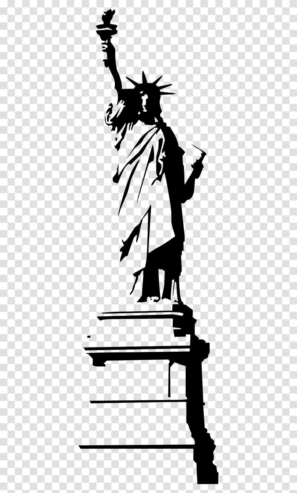 Statue De La Libert, Gray, World Of Warcraft Transparent Png