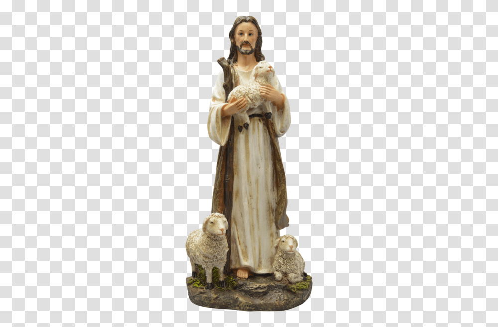 Statue, Figurine, Person, Human, Sheep Transparent Png