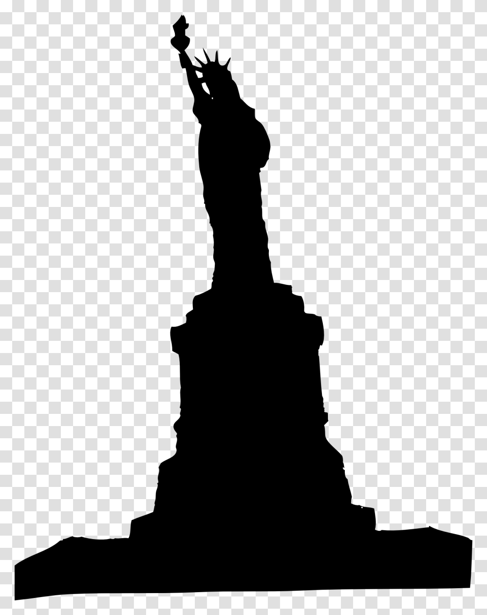 Statue Liberty New Free Picture Statue Of Liberty Silhouette, Person, Human, Photography Transparent Png