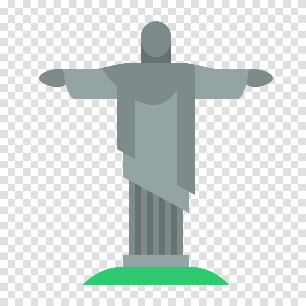 Statue Of Christ The Redeemer Icon, Cross, Sculpture Transparent Png