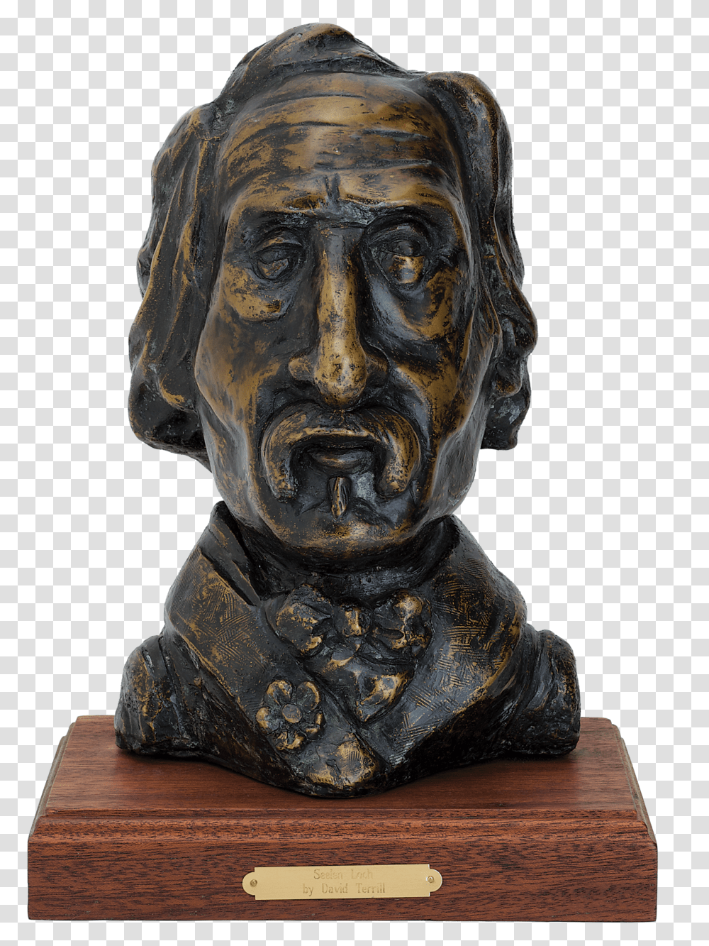 Statue Of David Bust, Figurine, Head, Bronze, Sculpture Transparent Png