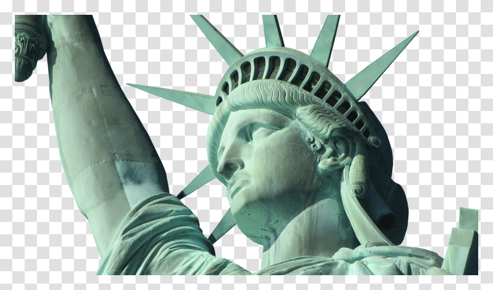 Statue Of Liberty Architecture, Sculpture, Head Transparent Png