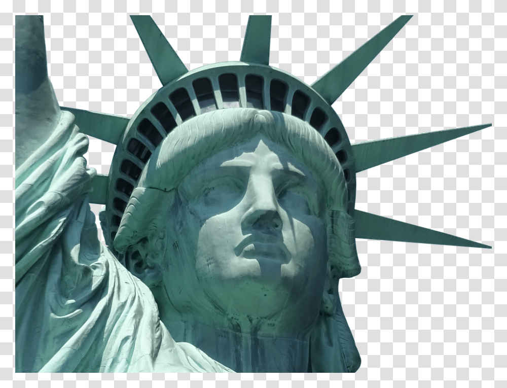 Statue Of Liberty 960, Architecture, Head, Sculpture Transparent Png