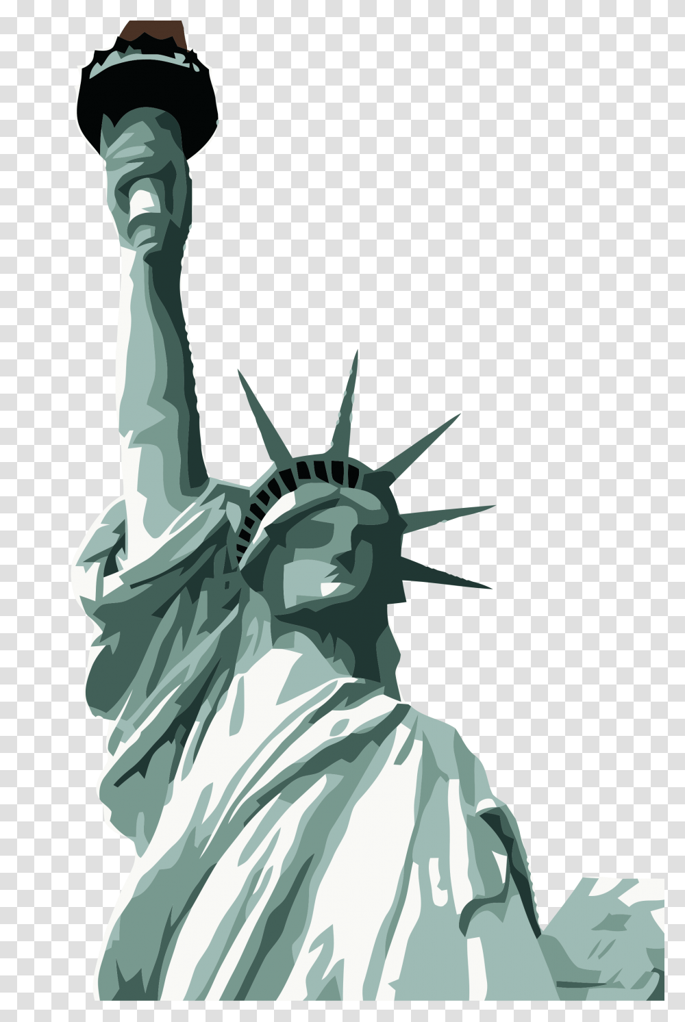 Statue Of Liberty, Architecture, Sculpture, Outdoors Transparent Png