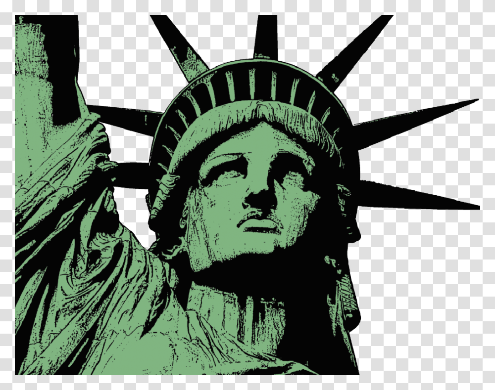 Statue Of Liberty, Architecture, Label Transparent Png