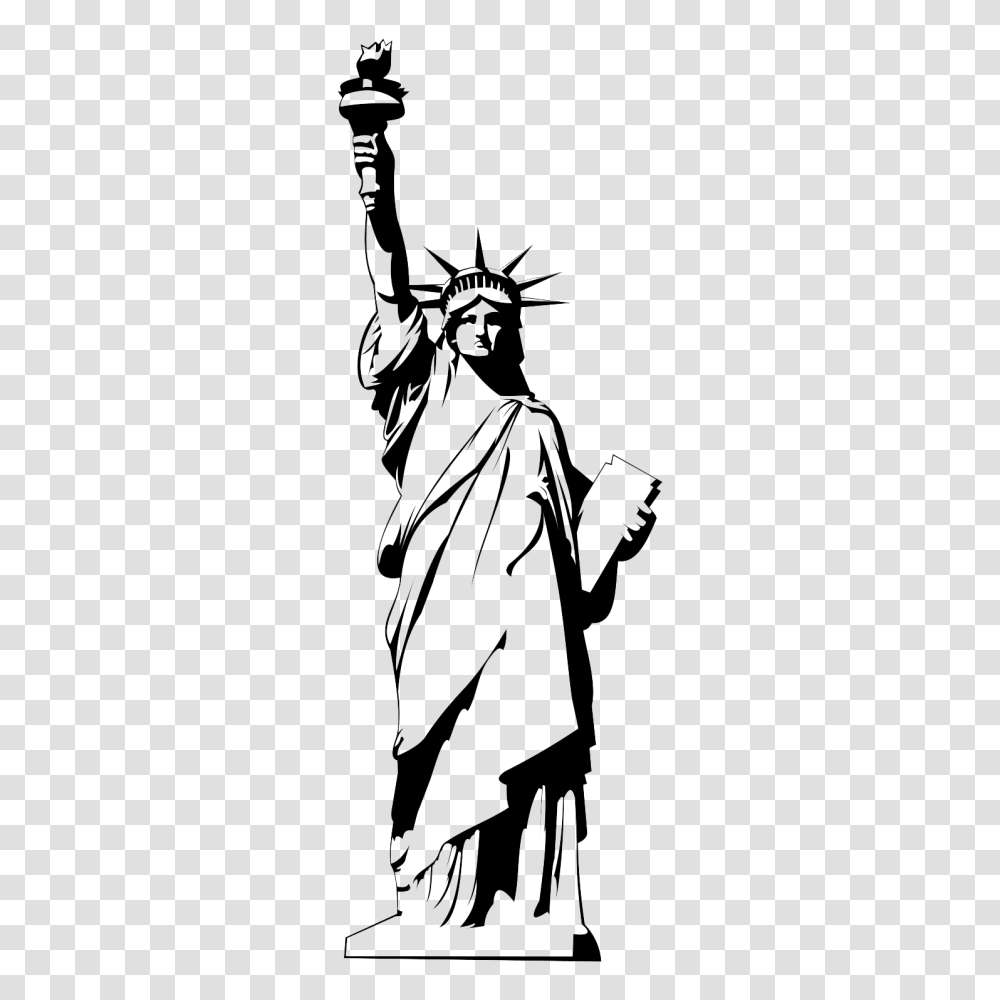 Statue Of Liberty, Architecture, Person, Human, Bow Transparent Png