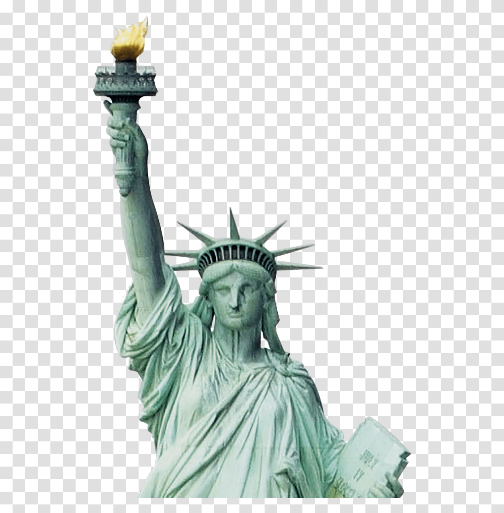 Statue Of Liberty Background Shaved Statue Of Liberty, Sculpture, Person, Human Transparent Png