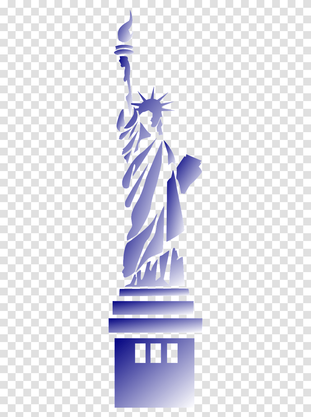Statue Of Liberty Black And White, Apparel, Manga, Comics Transparent Png