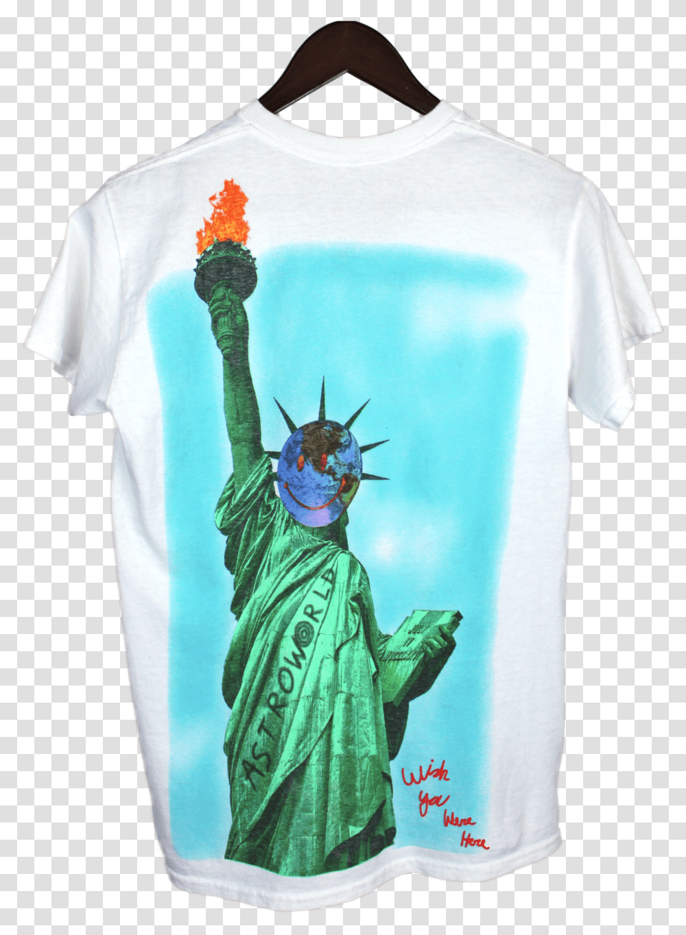 Statue Of Liberty, Apparel, T-Shirt, Sleeve Transparent Png