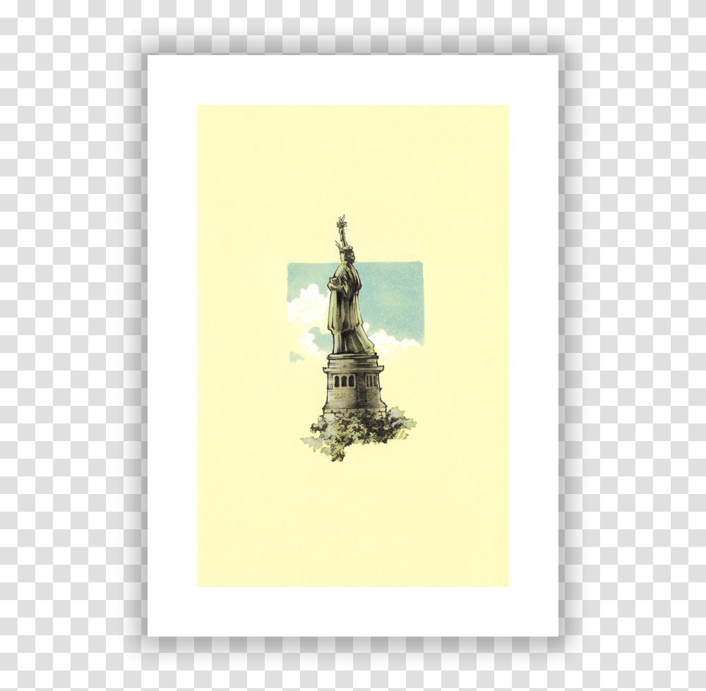 Statue Of Liberty Creative Arts, Sculpture, Figurine, Paper Transparent Png