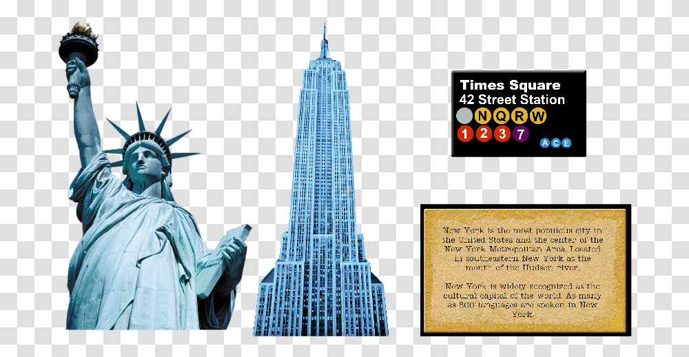 Statue Of Liberty Download Statue Of Liberty, Metropolis, City, Urban, Building Transparent Png