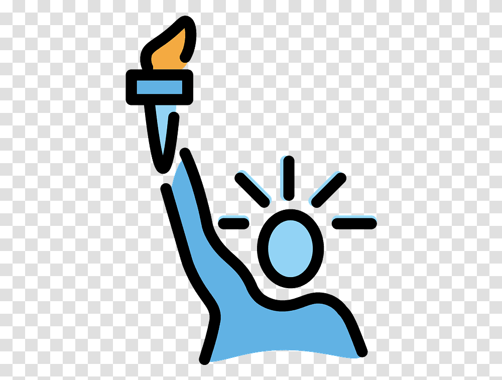 Statue Of Liberty Emoji Clipart, Machine, Wheel, Spoke, Gear Transparent Png