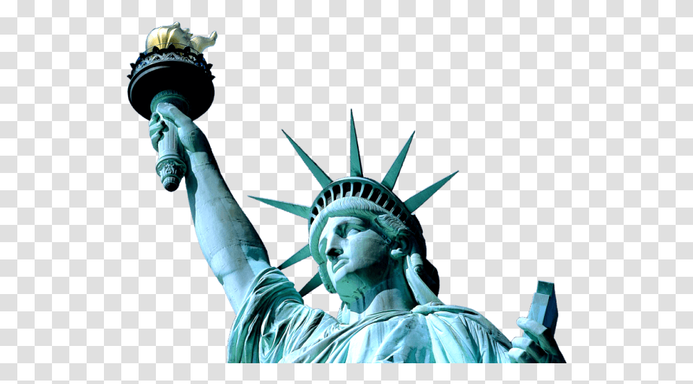 Statue Of Liberty Hd Statue Of Liberty, Sculpture, Person, Human Transparent Png