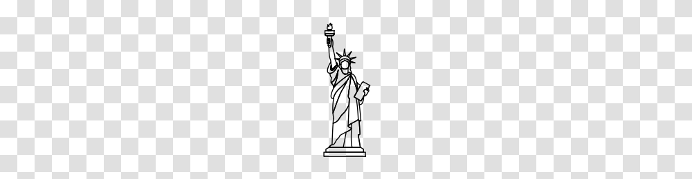 Statue Of Liberty Icons Noun Project, Gray, World Of Warcraft Transparent Png