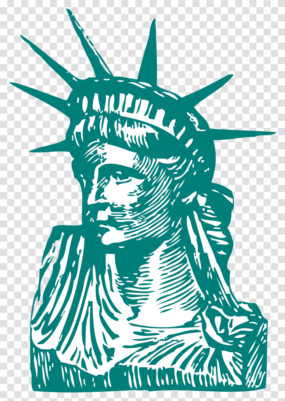 Statue Of Liberty Illustration, Person, Human, Drawing Transparent Png
