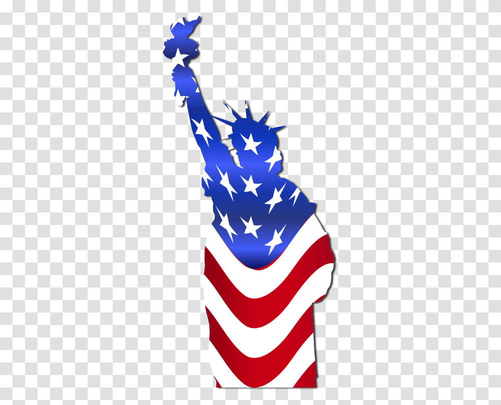 Statue Of Liberty Monument Flag Of The United States Computer, Tree, Plant, American Flag Transparent Png