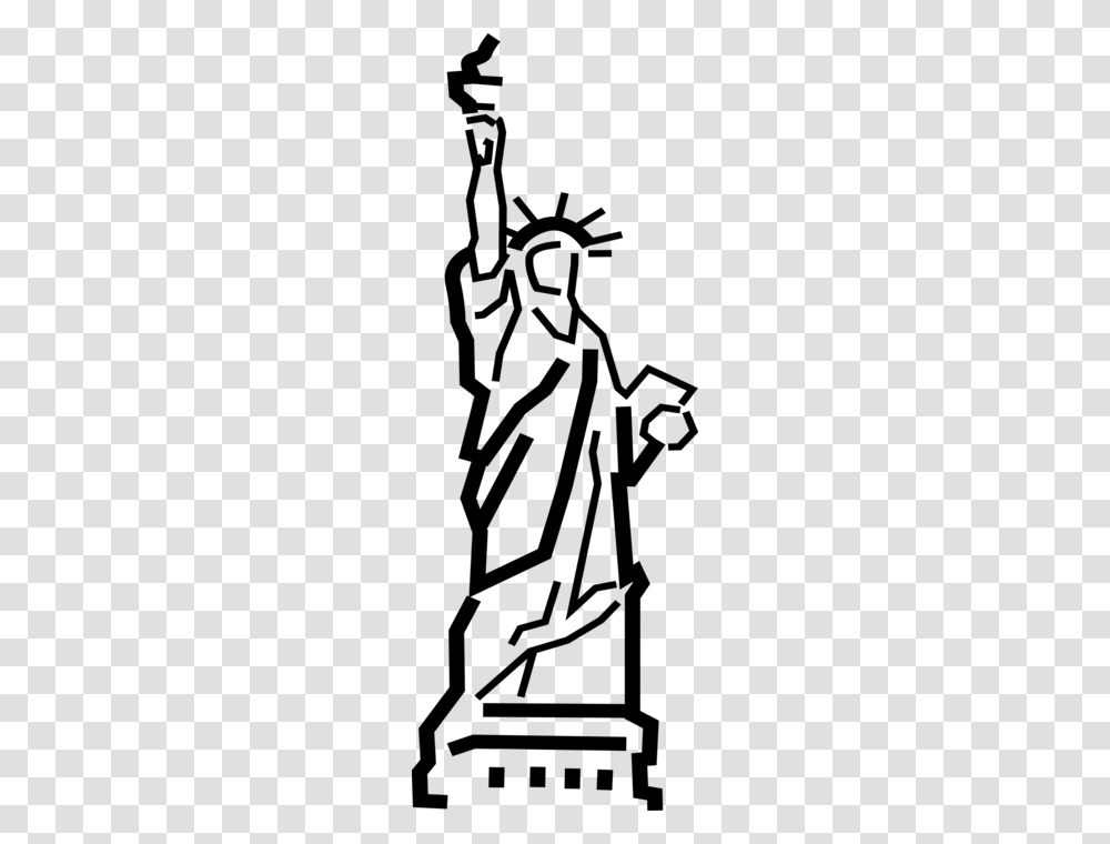 Statue Of Liberty New York City, Gray, World Of Warcraft Transparent Png