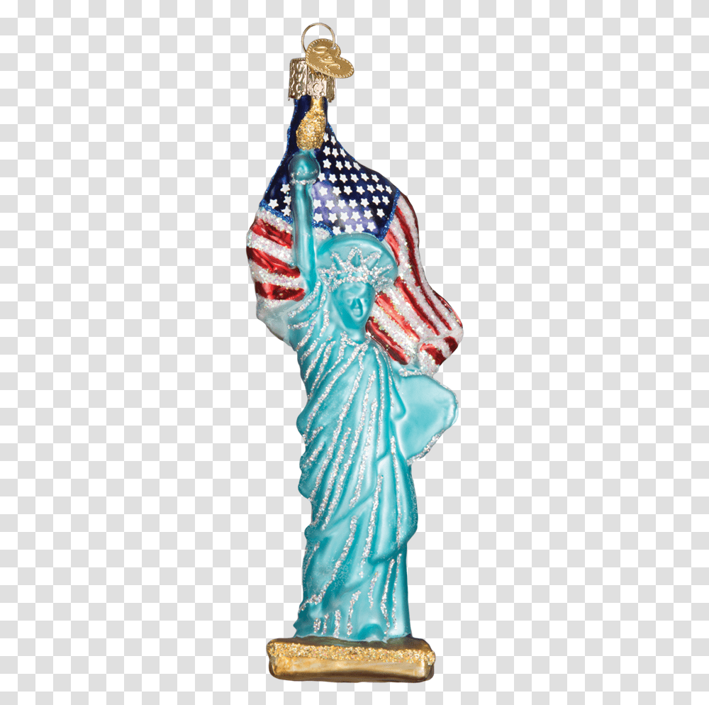 Statue Of Liberty Ornament Statue, Person, Crowd, Figurine, Carnival Transparent Png