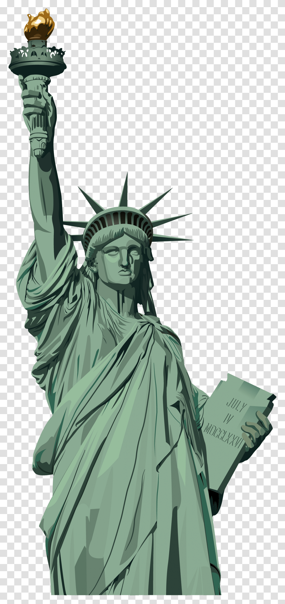 Statue Of Liberty, Sculpture, Person, Human Transparent Png