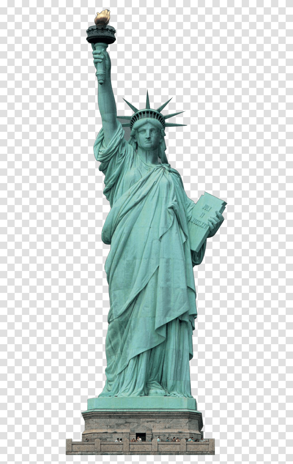 Statue Of Liberty Statue Of Liberty Blank Background, Sculpture, Person, Human Transparent Png
