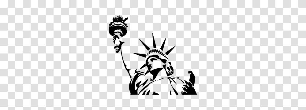 Statue Of Liberty Sticker, Stencil, Silhouette, Poster Transparent Png