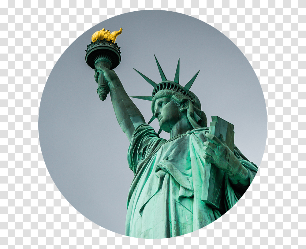 Statue Of Liberty Torch, Sculpture, Person, Human Transparent Png